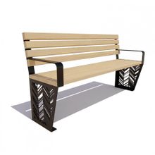 Скамейка садовая «ГАРНИЗОН» (1,8м)