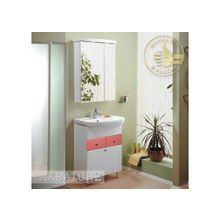 Акватон Мебель для ванной Норма 65 (розовая пантера) - Раковина Акваполо-6533 (65 см)