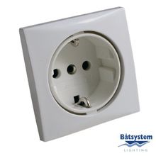 Batsystem Розетка сетевая Batsystem B5919V 230 В 16 А 60 x 60 мм белая