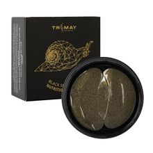 Питательные гидрогелевые патчи с муцином чёрной улитки TRIMAY Black Snail Gold Nutrition Eye Patch, 90 шт