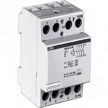 Модульный контактор  ESB63 4P 63А 400 400В AC DC |  код.  GHE3691302R0007 |  ABB