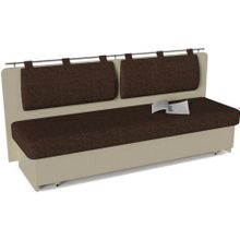 Смарт Диван кухонный прямой Говард Beige Brown
