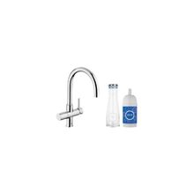 Смеситель однорычажный для мойки, стартовый комплект Grohe Blue 33249000