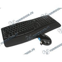 Комплект клавиатура + мышь Microsoft "Sculpt Comfort" L3V-00017, беспров., черный (USB) (ret) [121791]