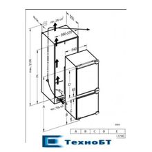 Встраиваемый холодильник Schaub Lorenz SLUE235W4