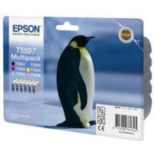 EPSON C13T55974010 набор из шести картриджей