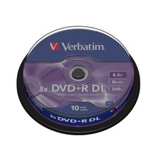 DVD+R Double Layer Matt Silver 8x