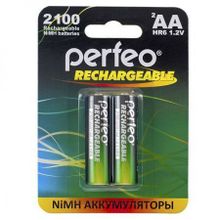 Аккумулятор AA Perfeo AA2100 2BL 2100мА ч Ni-Mh, 2шт, блистер
