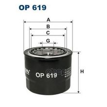 Фильтр Масляный Toyota Daihatsu Delta  Toyota Camry Ff, Carina E, Carina Ff, Carina Ii, Corolla Vi (87-93), Corolla Vii (92-97), Corona Ff, Liteace, Masterace Sarf, Runner, Townace Filtron арт. OP619