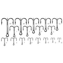 Крючки 9649 BZ, тройник, 5шт., №4 0, арт.9649BZ-4 0-E VMC