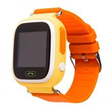 Современные Smart Baby Watch G72 - умные детские часы с GPS, оранжевые