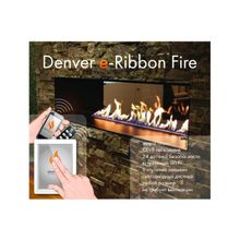 Автоматический биокамин Denver e-Ribbon Fire, от Decoflame