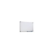 Доска магнитно-маркерная Hebel Whiteboard 2000 100x150 см. серая отделка, белый