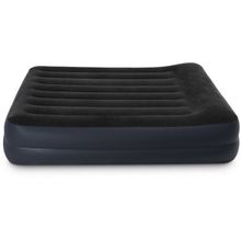 Двуспальная надувная кровать Intex 64124 Pillow Rest Raised Bed эл h220V,203х152х42