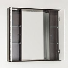 Зеркало-шкаф Style Line Агат 90 С белый, венге