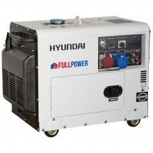 Дизельный генератор HYUNDAI DHY 8500SE-T (двухрежимный 380 220В)