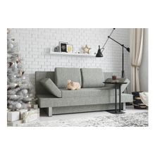 Смарт Диван прямой Леон Микс Light grey еврокнижка