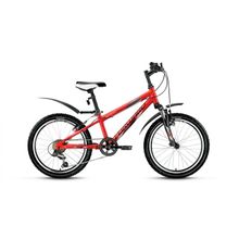 FORWARD Unit 2.0 PRO (20" 6cк,алюм.рама,аморт.вилка,тормоз Vbr, DLM33 - TY21)(красный)