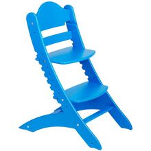 Детский растущий стул «Два кота» М1 Цвет Синий