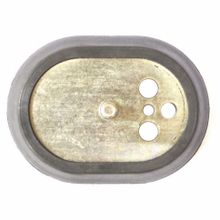 Фланец, RCA, 8,3х11,5мм, овальный с прокладкой, Ariston, 993012