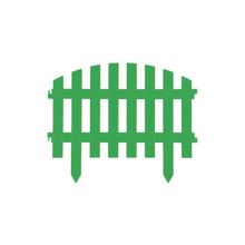 Забор декоративный зеленый Grinda "Ар деко" 422203-G (28x300см)