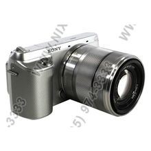 SONY Alpha NEX-F3K [Silver] (16.1Mpx,27-82.5mm,F3.5-5.6,JPG RAW,MS Pro Duo SDXC, 3.0,USB2.0,HDMI,Li-Ion)