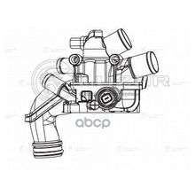 Термостат В Сборе Для А М Psa 308 (07-) C4 (10-) 1.6i Mт (Рифленые Патрубки И Два Датчика) Citroen C3 09> Ds3 10> Peugeot 207 07> LUZAR арт. LT20Z8
