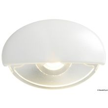 Osculati Steeplight white LED courtesy light white body, 13.887.01