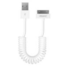 Apple USB-кабель для подключения Apple 30 pin к компьютеру - Deppa - витой - White