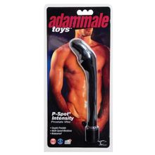 Topco Sales Массажер простаты Adam Male Toys P-Spot Intensity - 20 см. (черный)
