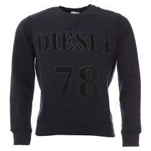 Свитер  муж  Diesel 00S8IR-0IAEG, цвет темно-синий,XL