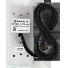 Tantos ✔ Кодонаборная панель Tantos TS-KBD-EM2 Metal, со считывателем Em, -40°С