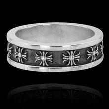 Серебряное кольцо Крестоносец