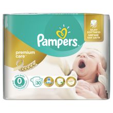 Pampers Premium Care 0 (1-2.5кг) 30 шт.