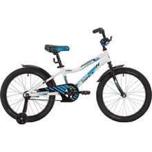 20" NOVATRACK Cron 2019 (1ск, алюм, ножной, короткие крылья)(205ACRON.WT9, белый, 134080)