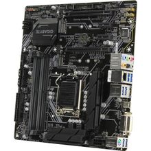 Мат. плата GIGABYTE GA-Z370M D3H (RTL) LGA1151    Z370    2xPCI-E DVI+HDMI GbLAN SATA RAID ATX 4DDR4