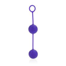 California Exotic Novelties Фиолетовые вагинальные шарики Posh Silicone “O” Balls