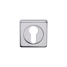 Накладка дверная под цилиндр прямоугольная Archie CL-C C хром