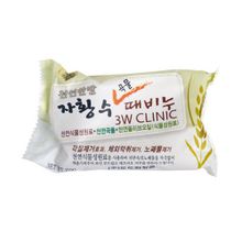 Мыло для лица и тела очищающее на основе злаков 3W Clinic Dirt Soap Grain 150г