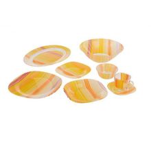 Столовый сервиз Luminarc CARINE ORANGE STRIPES G4287 (95 предметов)