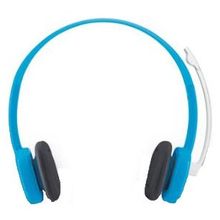 logitech (logitech headset  h150 stereo sky blue) 981-000368