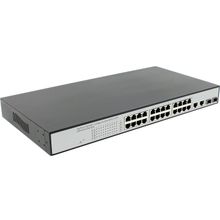 Коммутатор   MultiCo   EW-7242IW   Switch 24port (24UTP 10 100Mbps,  2-port  combo  SFP)