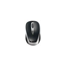 Microsoft Retail Wireless Mobile Mouse 3000 Black