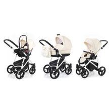 Коляска 3 в 1 Esspero Newborn Lux (шасси White) - Cream