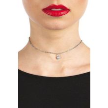 Серебристое украшение на спину COLLIER DE DOS LISE ARGENT