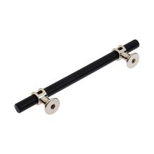 Ручка скоба CAPPIO, м о 128 мм, d=12 mm, пластик, цвет золото черный