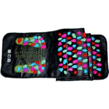 Коврик массажный - камешки, с ортопедической расшифровкой стопы