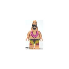 Lego Sponge Bob BOB037 Patrick - Pink Lei (Патрик с Цветочными Бусами) 2012