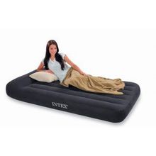 Надувная кровать Intex Pillow Rest Classic TWIN 66779 (с насосом 220 В)