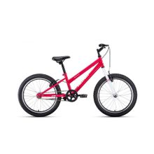 Подростковый горный (MTB) велосипед MTB HT 20 Low розовый белый 10.5" рама